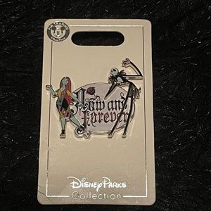 Nightmare Before Christmas Jack and Sally Now and Forever Pin